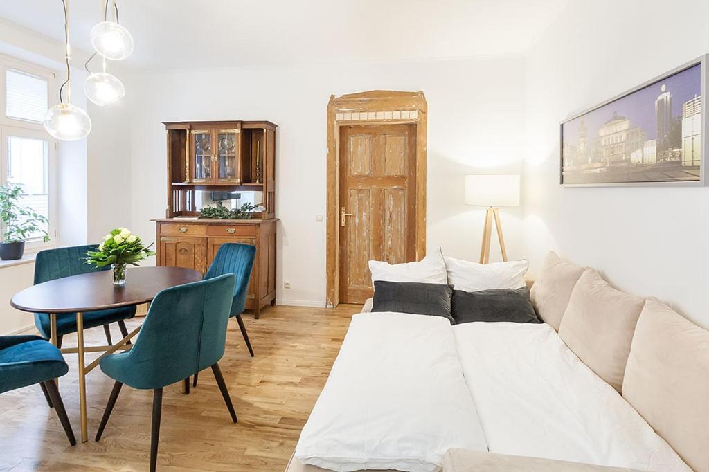 Stilvoll & Ruhig - Zentrale Top-Lage - King Bett Leipzig Dış mekan fotoğraf