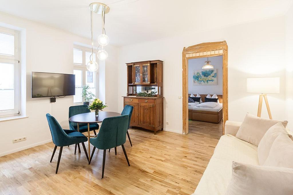 Stilvoll & Ruhig - Zentrale Top-Lage - King Bett Leipzig Dış mekan fotoğraf